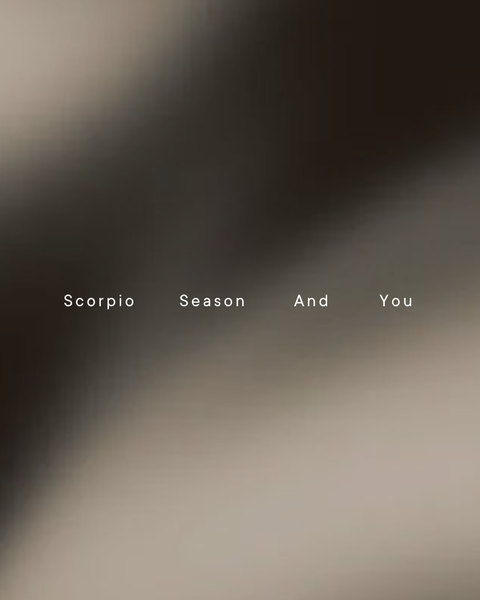 Self-Care in Scorpio - Rituals for Transformation