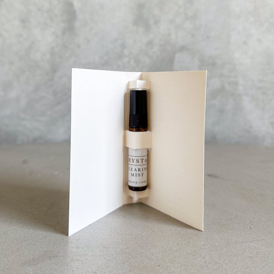 CRYSTAL Clearing - Aura & Atmosphere Mist - Deluxe Sample 5ml