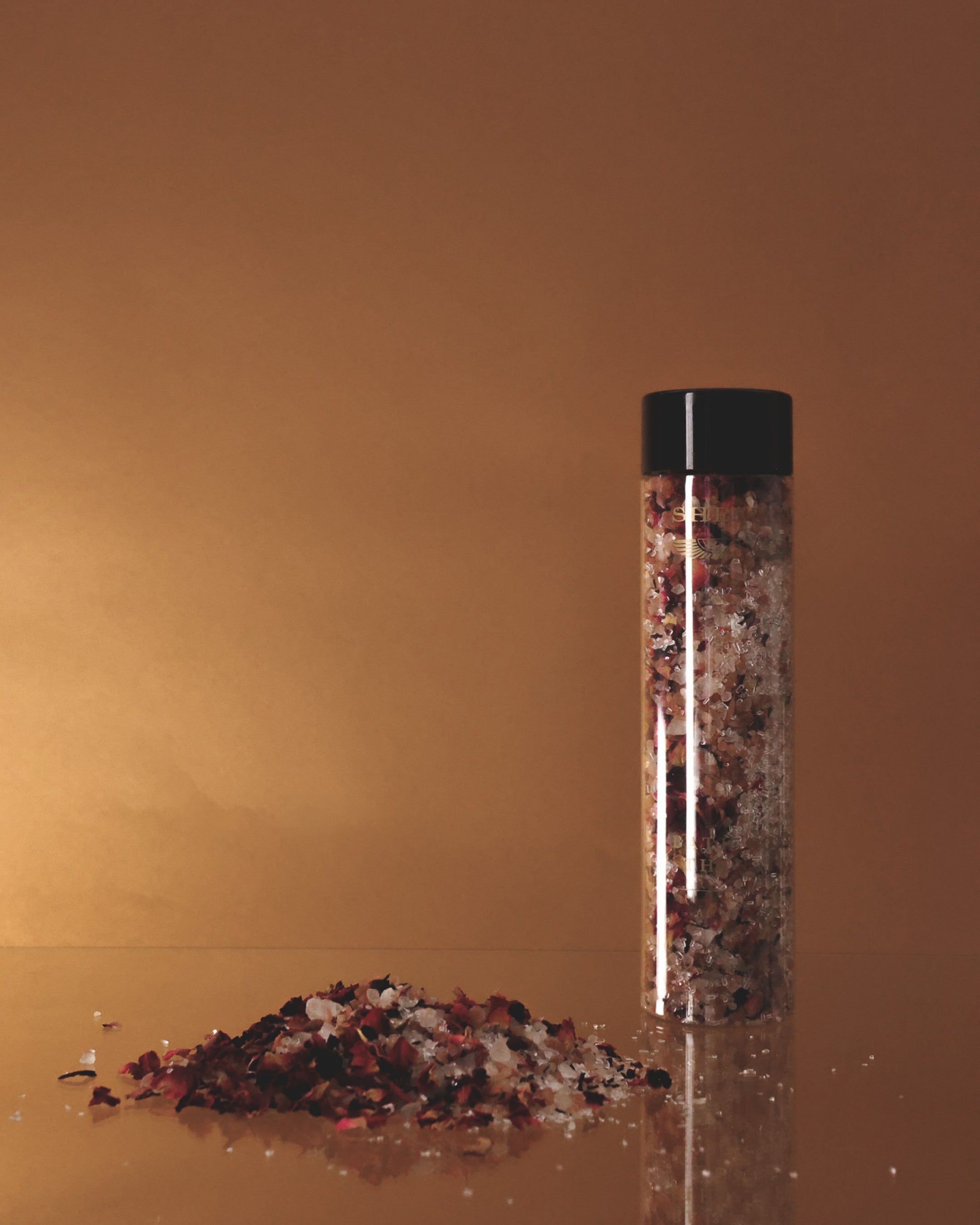 Portal - Activated Bath Crystals - Flower petals & Rose Quartz