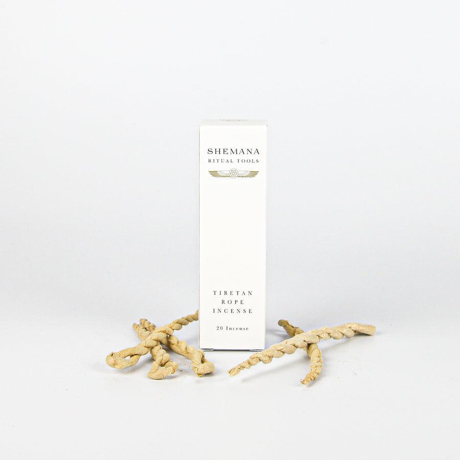 Tibetan Rope Incense -  100% Natural sacred plant powders
